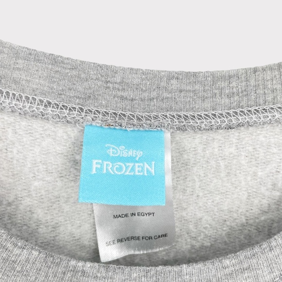 Disney Frozen Olaf Heather‎ Gray Sweater - Picture 4 of 9